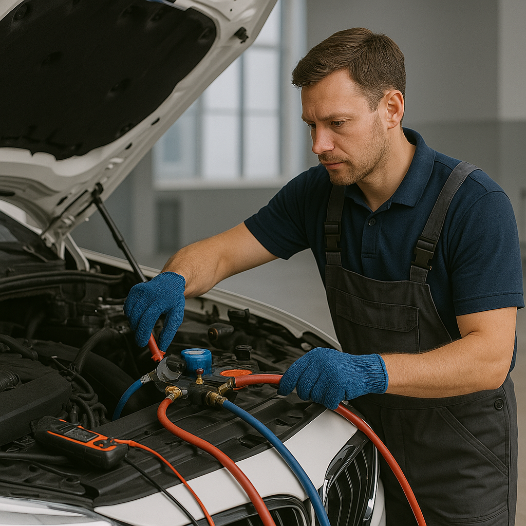 Профессиональный ремонт автокондиционеров в Москве