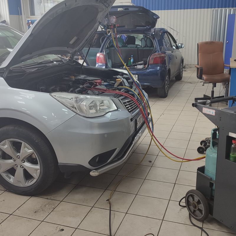 Заправка автокондиционера