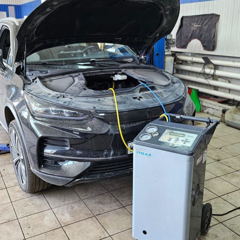Заправка автокондиционера